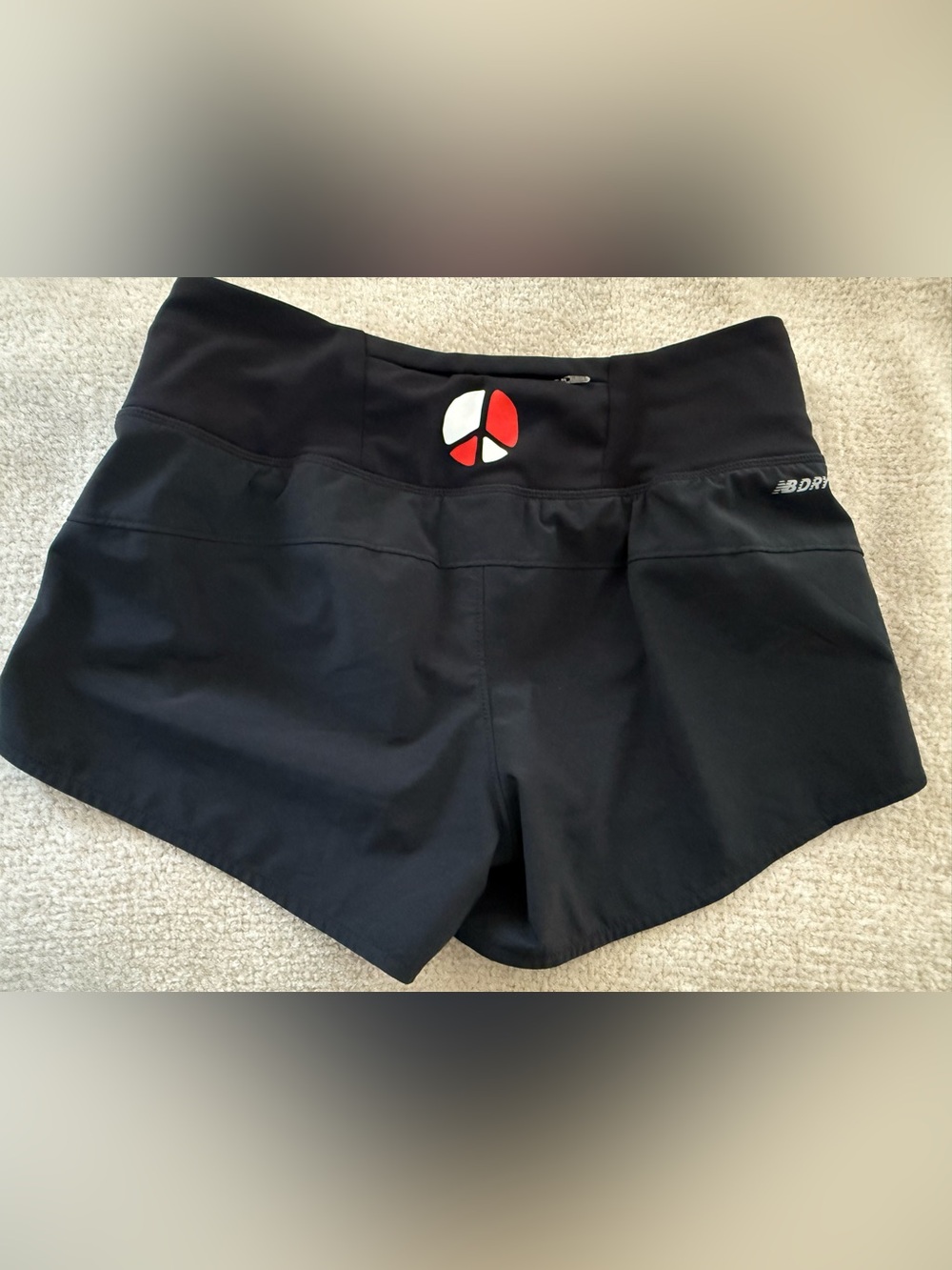 New Balance x District Vision Black Running Shorts XS